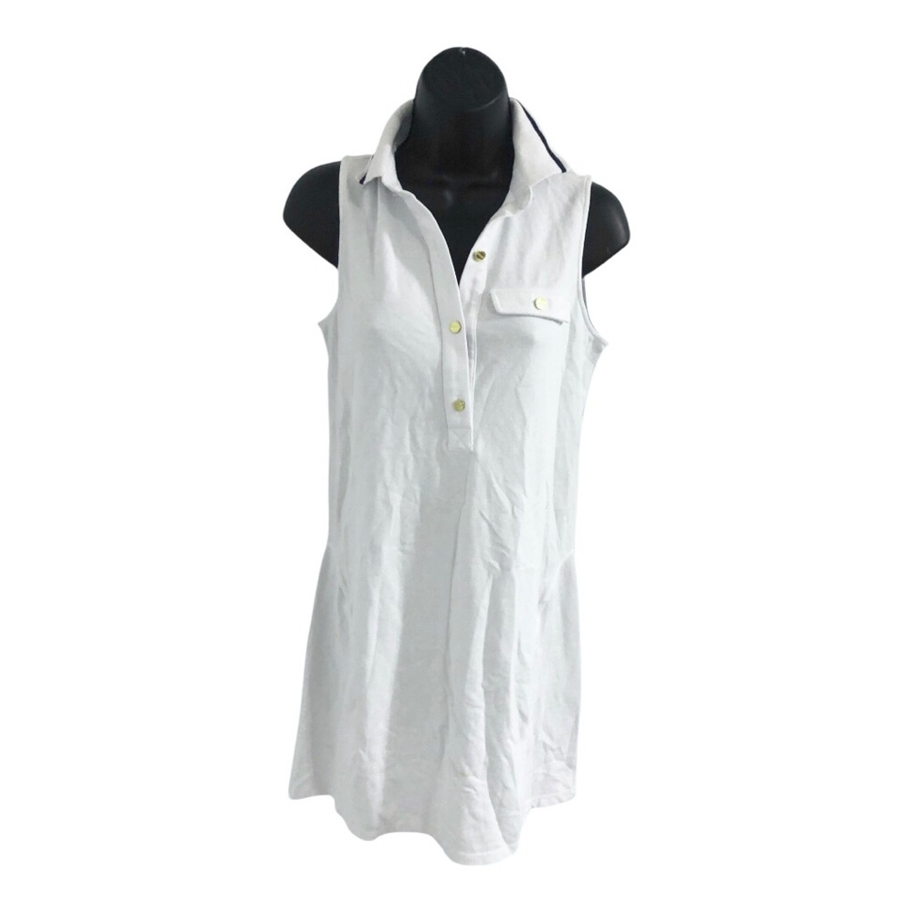 Michael Michael Kors white polo style pique cotton tennis active dress size XS